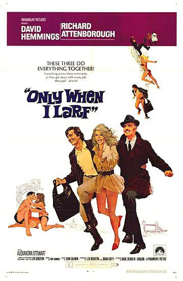 Only When I Larf Poster #1