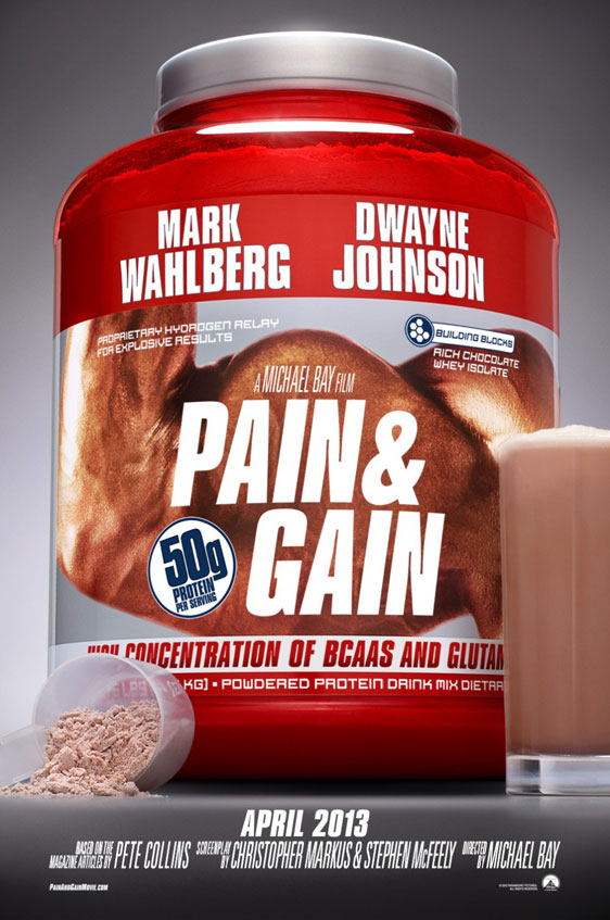 Pain & Gain Poster #2