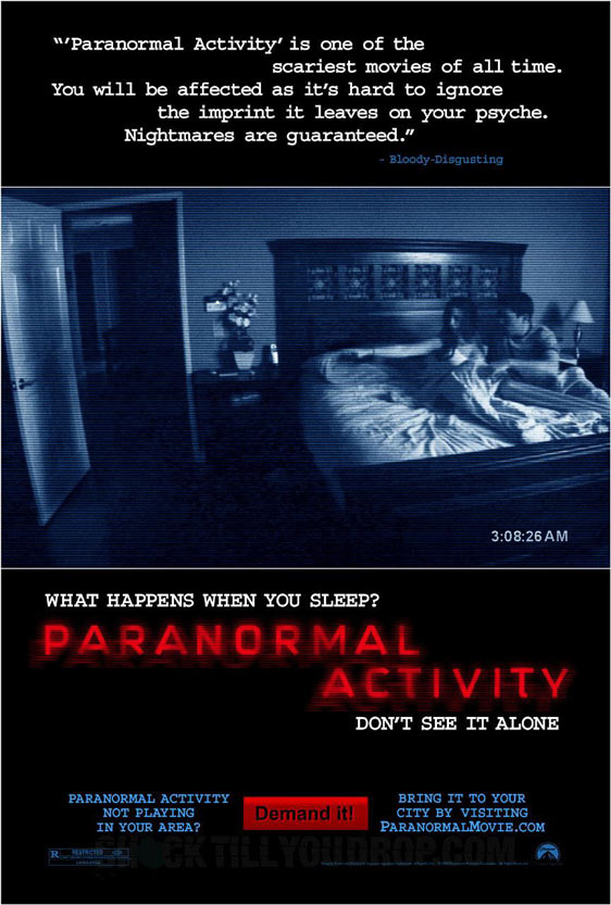 Paranormal Activity Poster #1