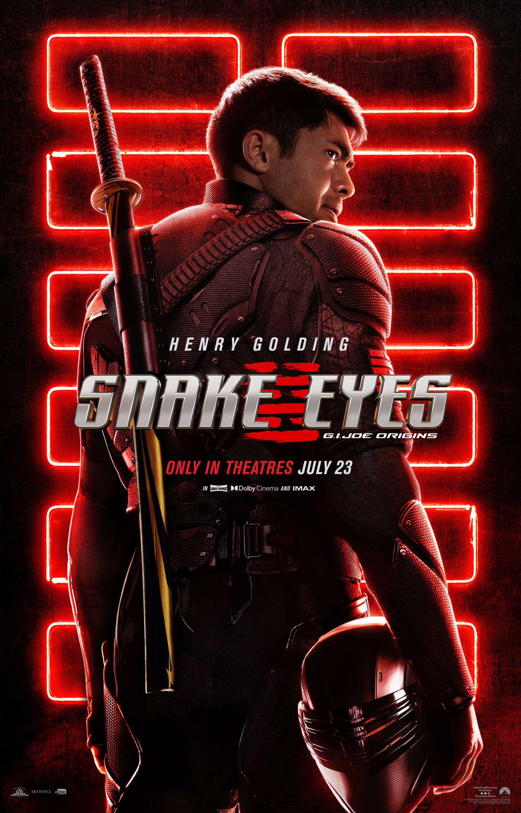 Snake Eyes: G.I. Joe Origins Poster #1