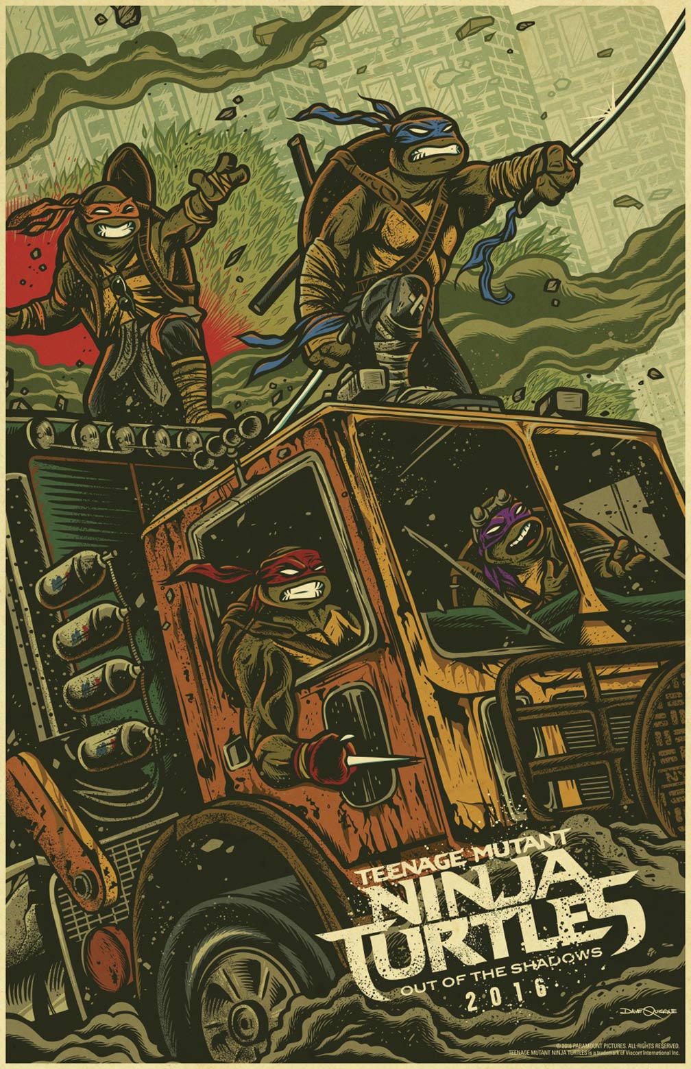 Teenage Mutant Ninja Turtles: Out of the Shadows Poster #9