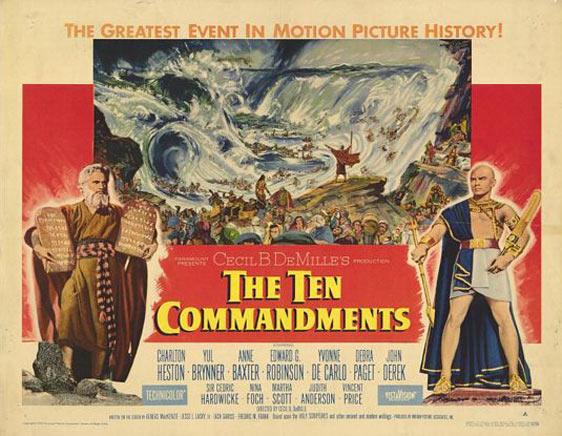 The Ten Commandments Poster #4