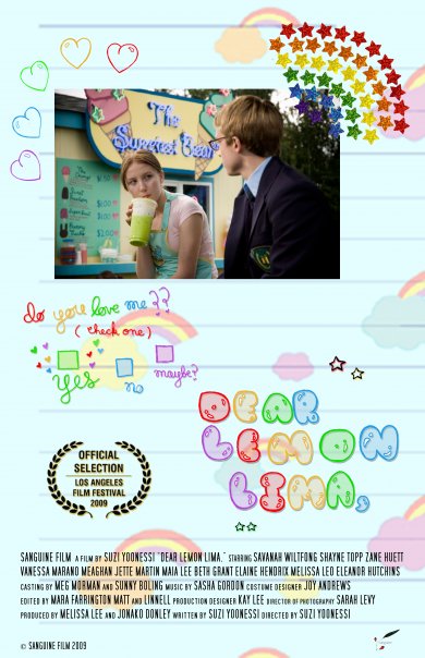 Dear Lemon Lima Poster #1