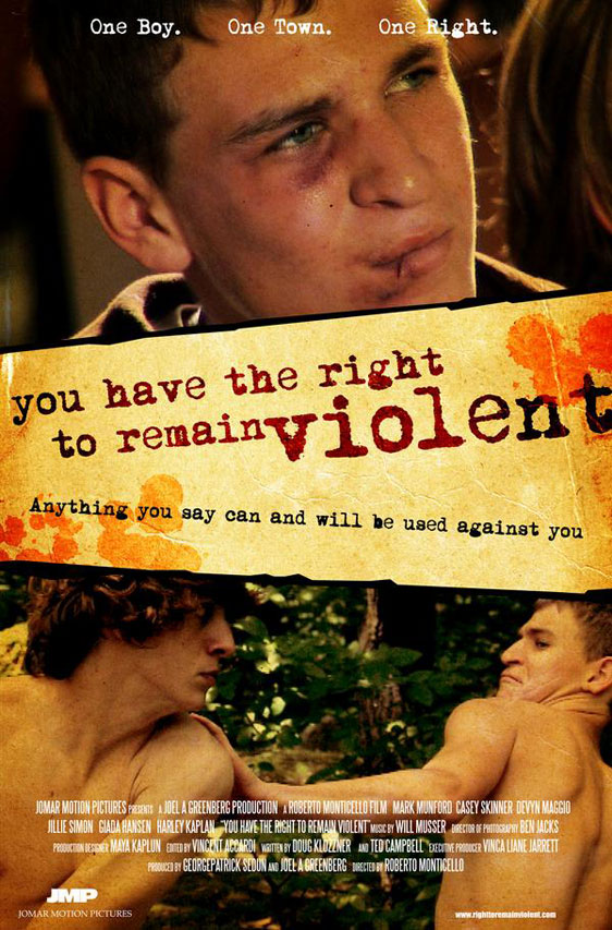 You Have The Right To Remain Violent Poster #1