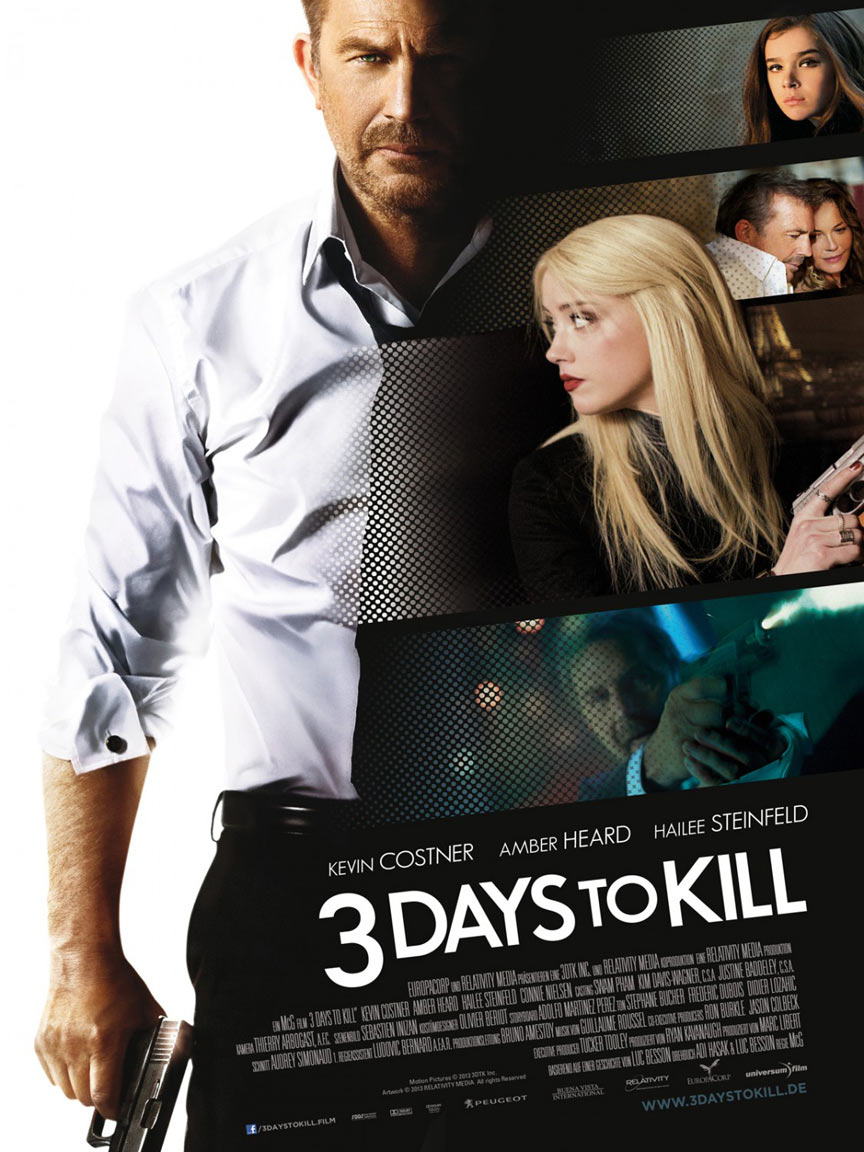 3 Days to Kill Poster #5