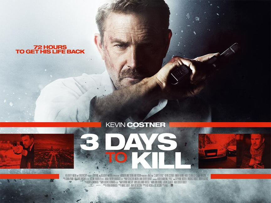 3 Days to Kill Poster #6