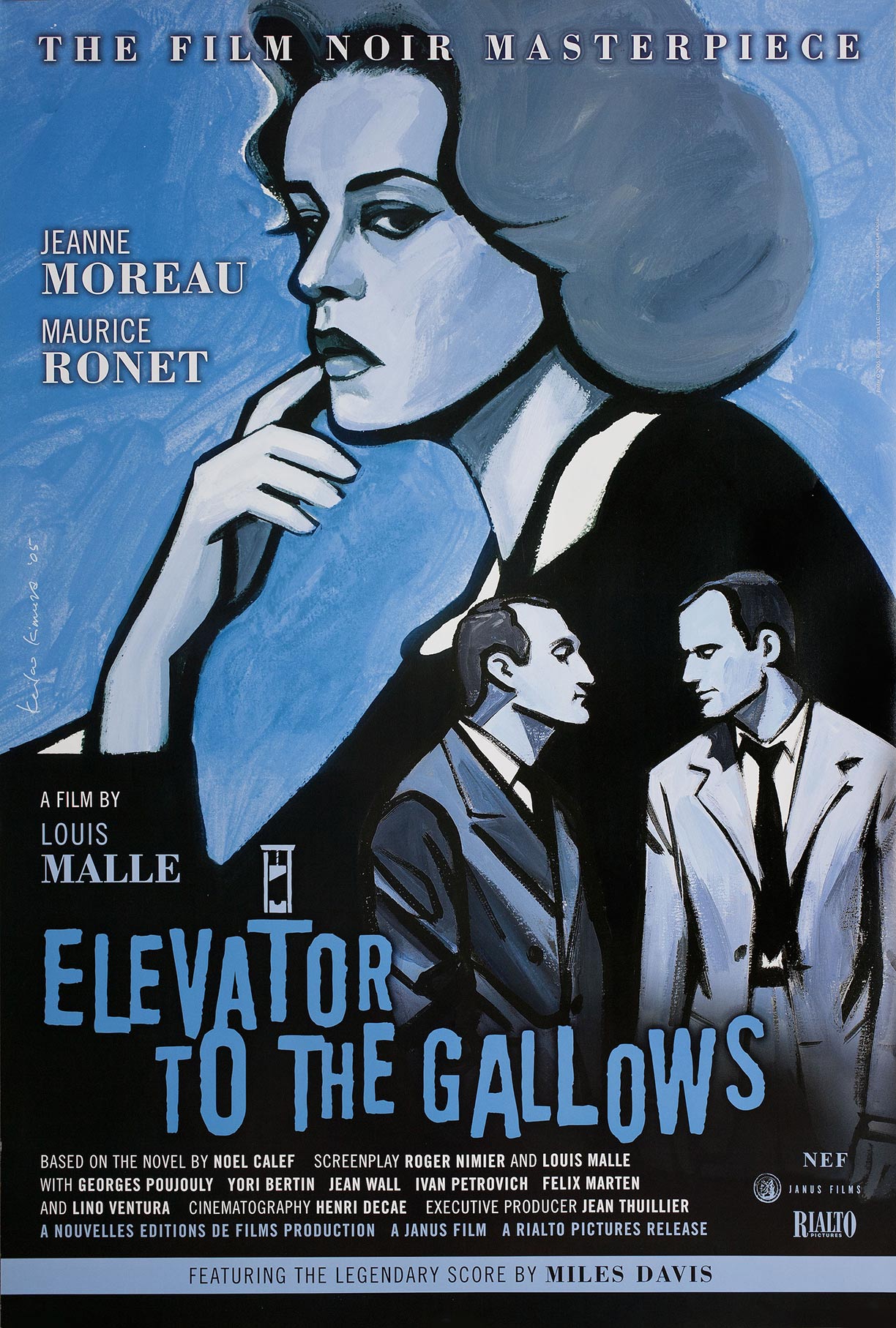 Elevator to the Gallows Poster #1