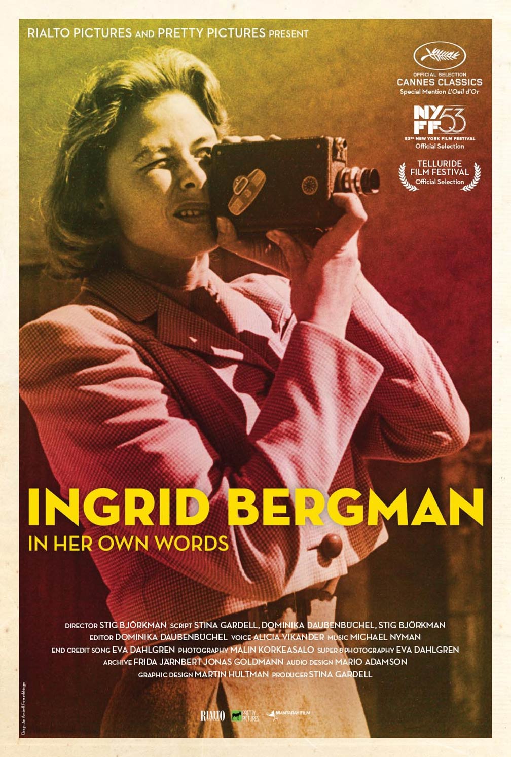 Ingrid Bergman in Her Own Words Poster #1
