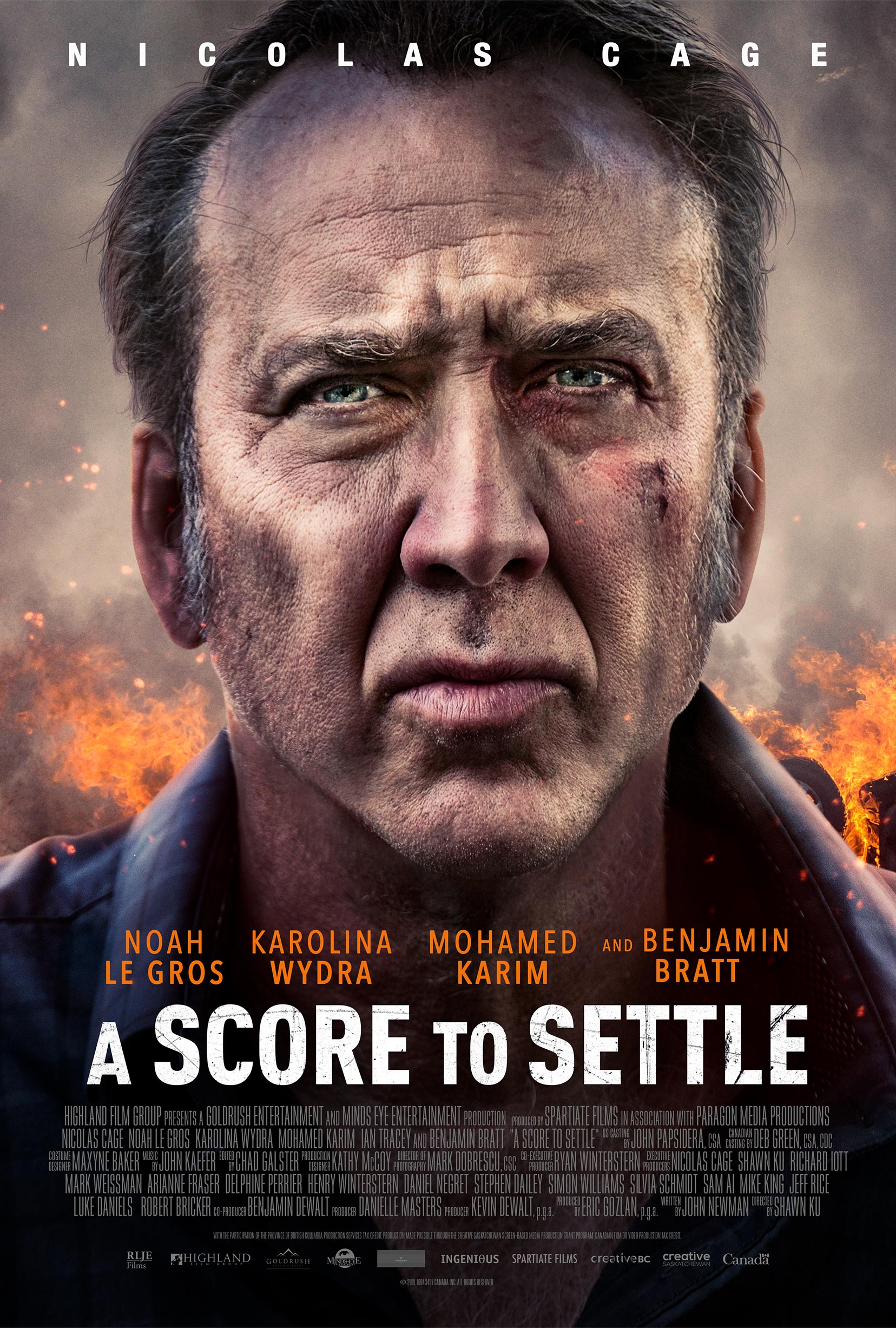 A Score to Settle Poster #1