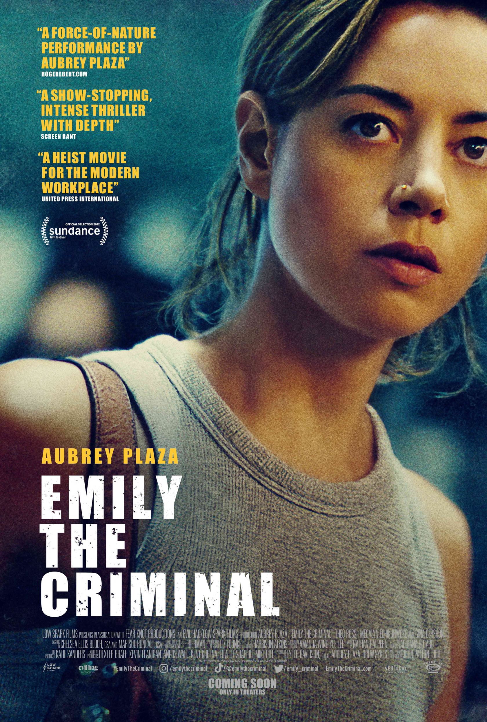 Emily the Criminal Poster #1