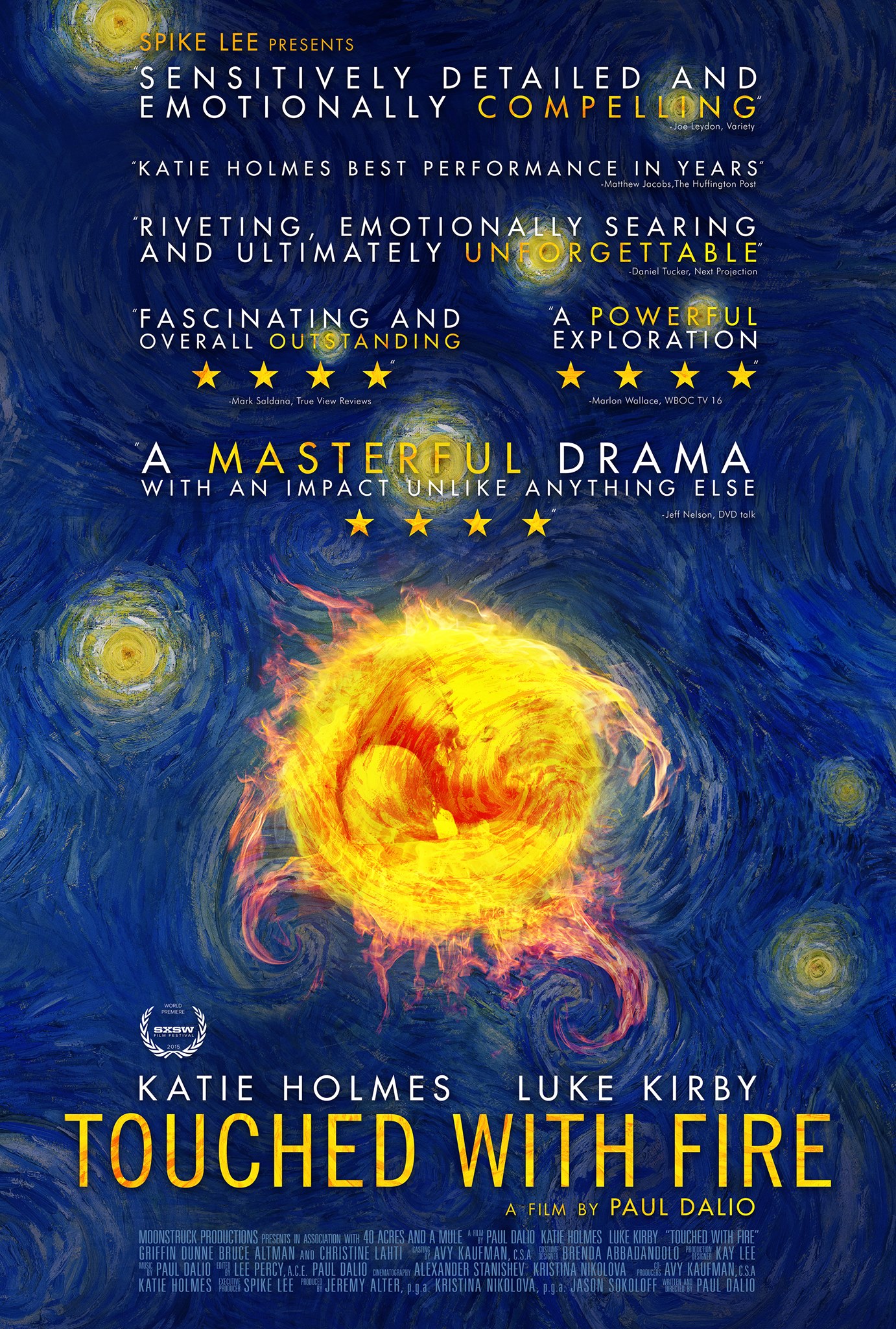 Touched With Fire Poster #1