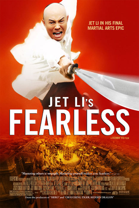 Jet Li's Fearless Poster #1