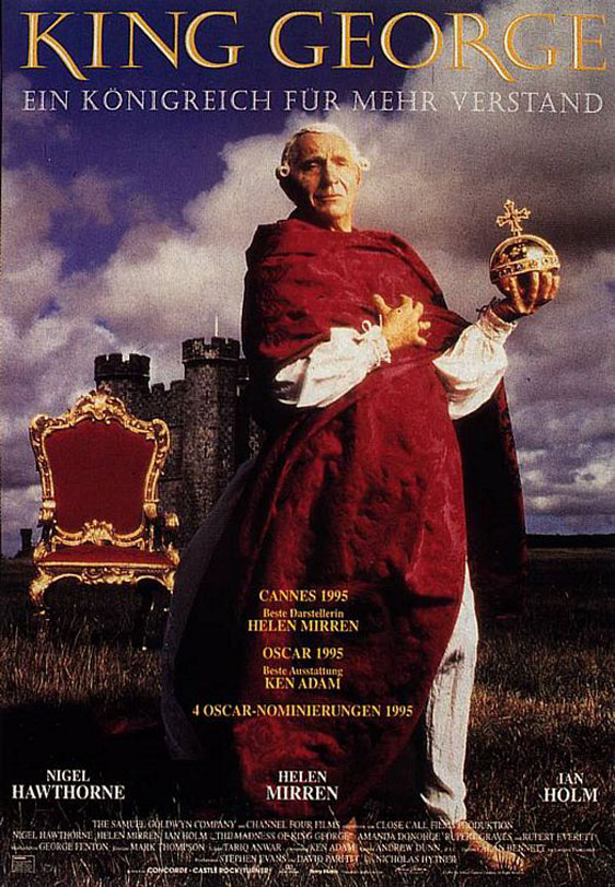 The Madness of King George Poster #2