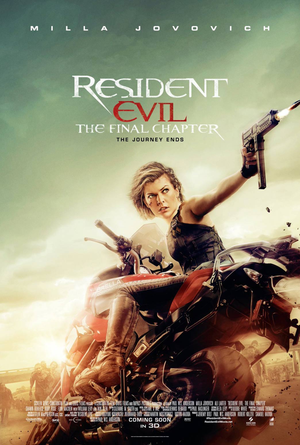 Resident Evil: The Final Chapter Poster #7