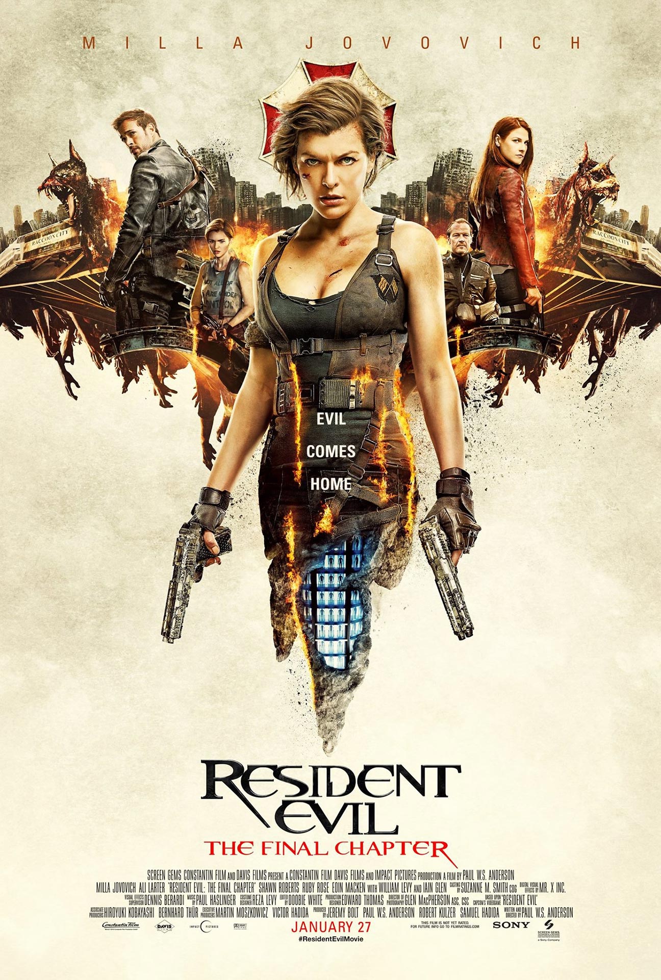 Resident Evil: The Final Chapter Poster #8