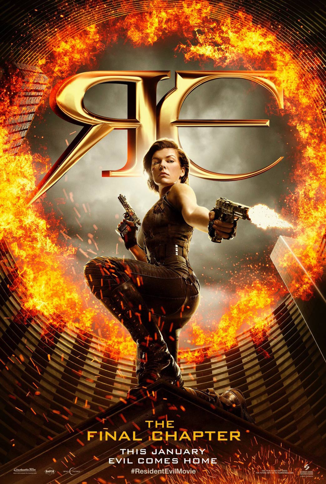 Resident Evil: The Final Chapter Poster #1