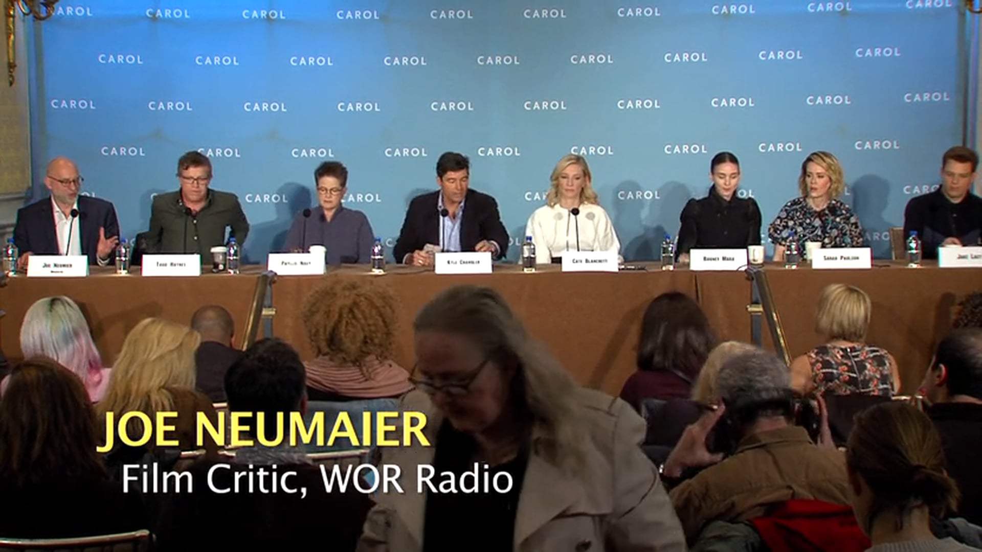 Carol NYC Press Conference I (2016)