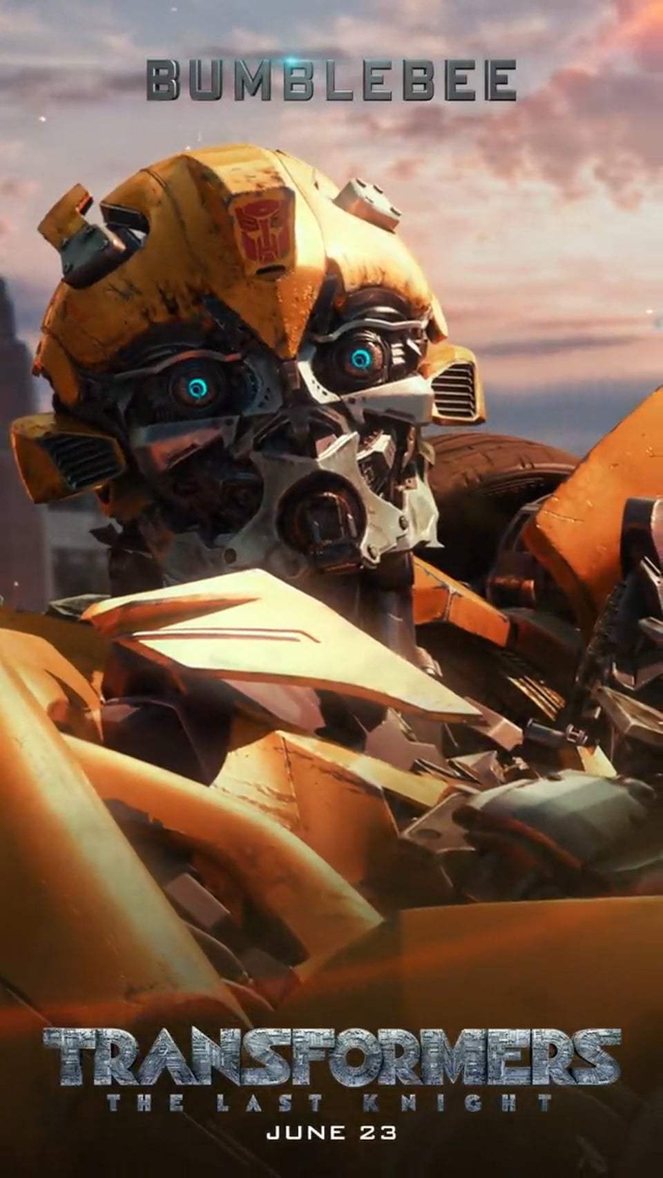 Transformers: The Last Knight Motion Poster - Bumblebee (2017)
