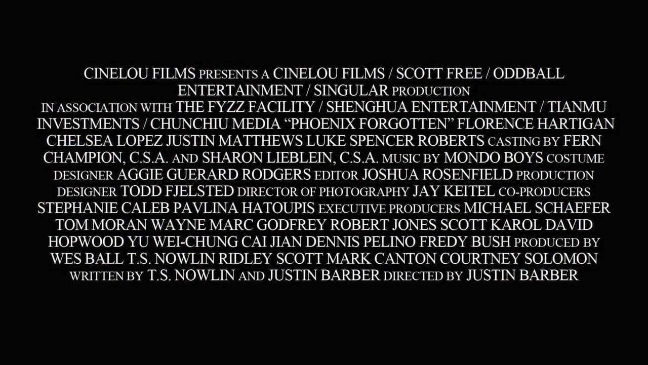 Phoenix Forgotten Featurette - Inside Look (2017)