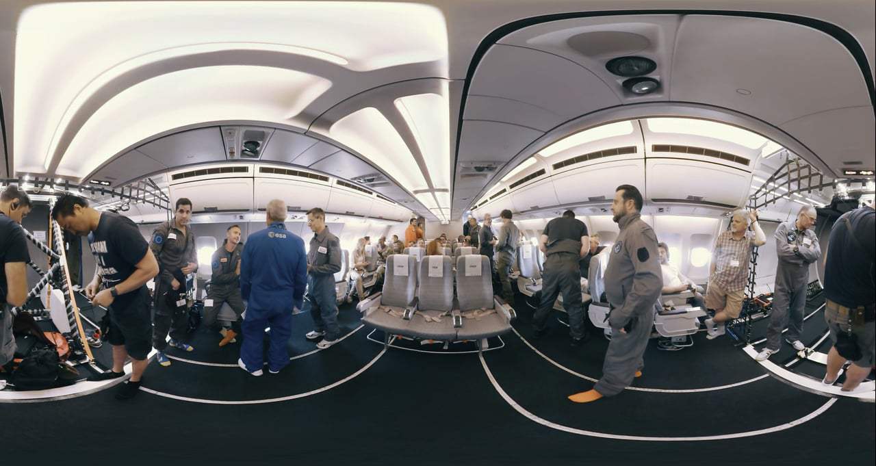 The Mummy 360 VR - Zero Gravity Stunt (2017)