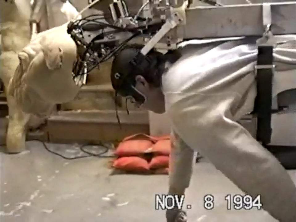 Jumanji Featurette - Animatronic Lion (1995)