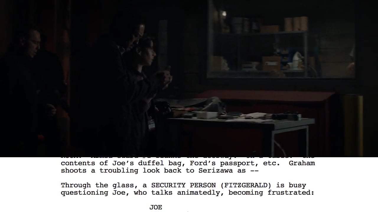 Godzilla Featurette - From Script to Screen: Joe held in Confinement (2014)