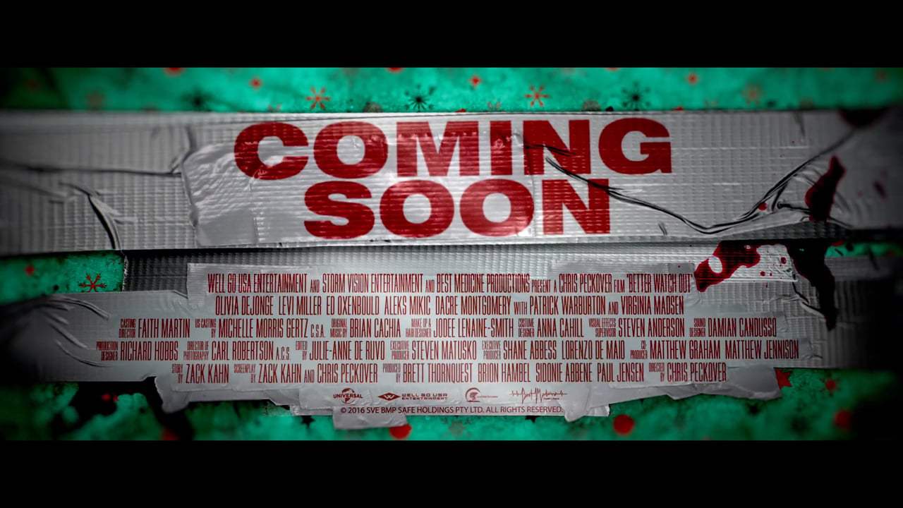 Better Watch Out Red Band Trailer (2017)