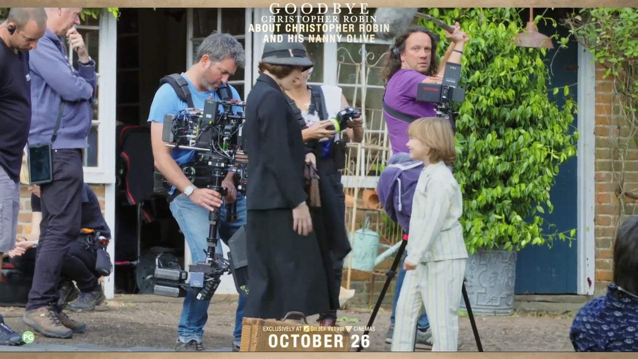 Goodbye Christopher Robin Featurette - Christopher Robin & His Nanny Olive (2017)