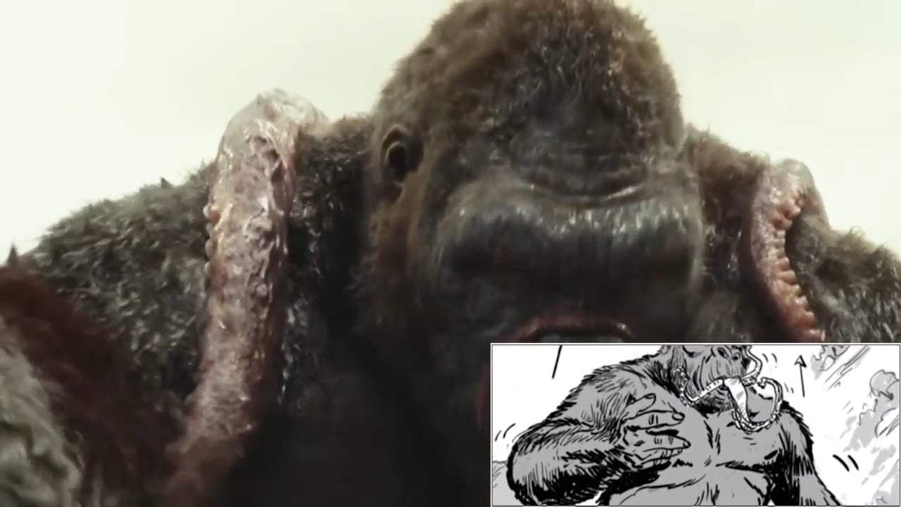 Kong: Skull Island Featurette - From Script to Screen: Kong vs Squid (2017)