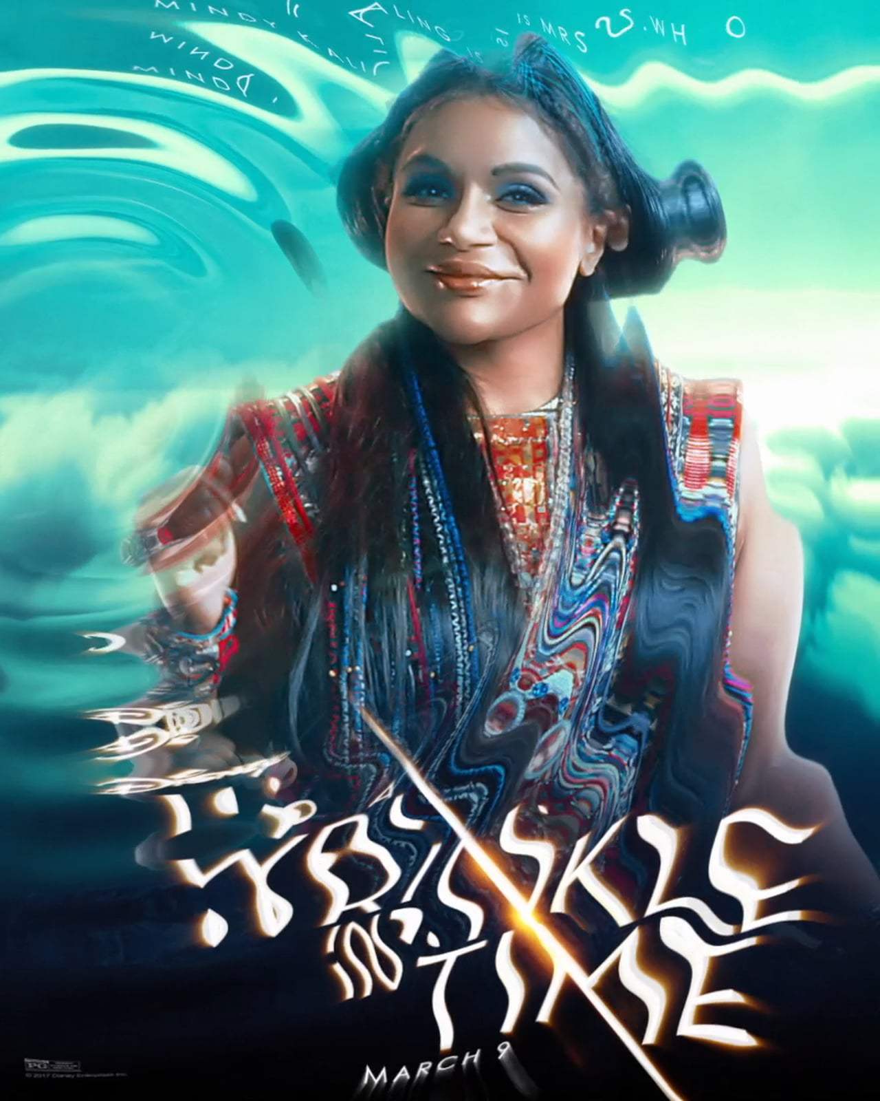 A Wrinkle in Time Motion Poster - Mrs. Who (2018)