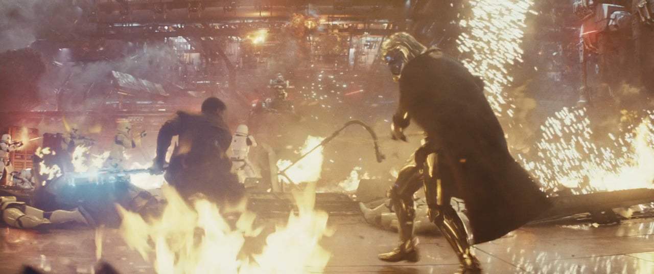 Star Wars: Episode VIII - The Last Jedi Finn vs Phasma (2017)