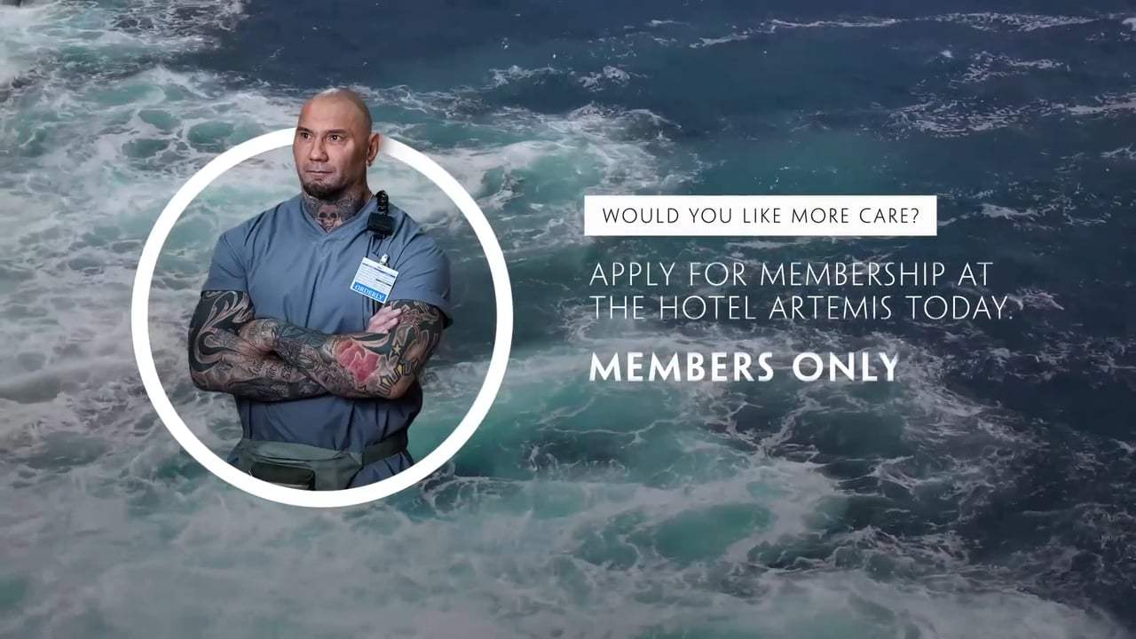 Hotel Artemis Viral - Dave Bautista's Guide to Mindful Meditation (2018)