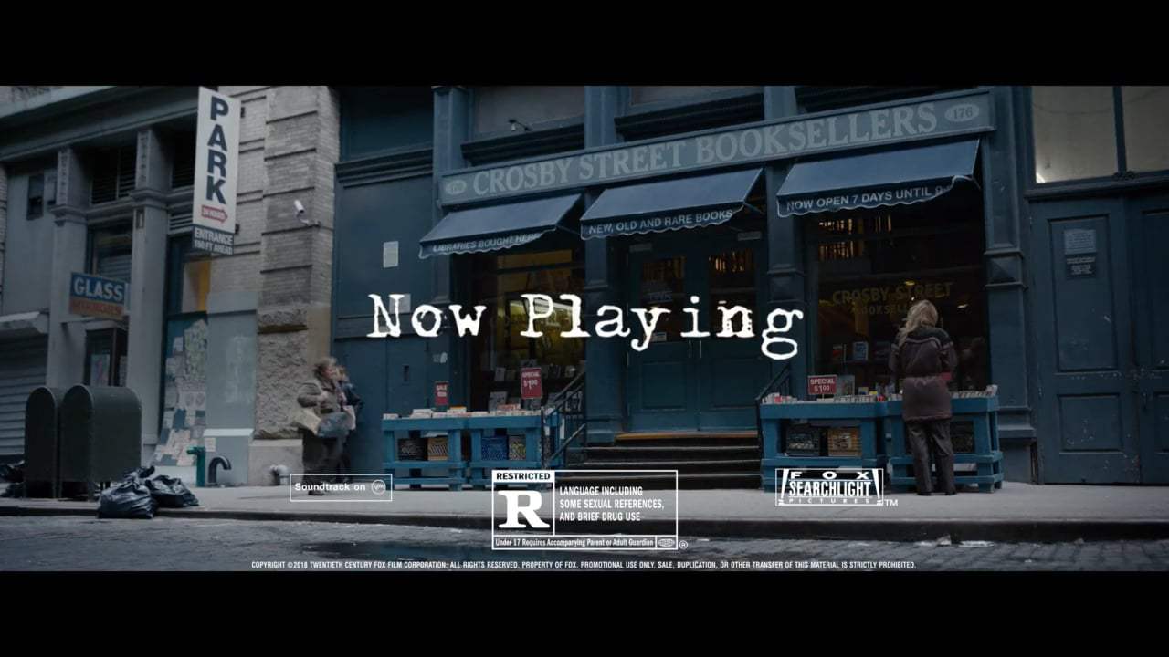 Can You Ever Forgive Me? TV Spot - Make a Living (2018)
