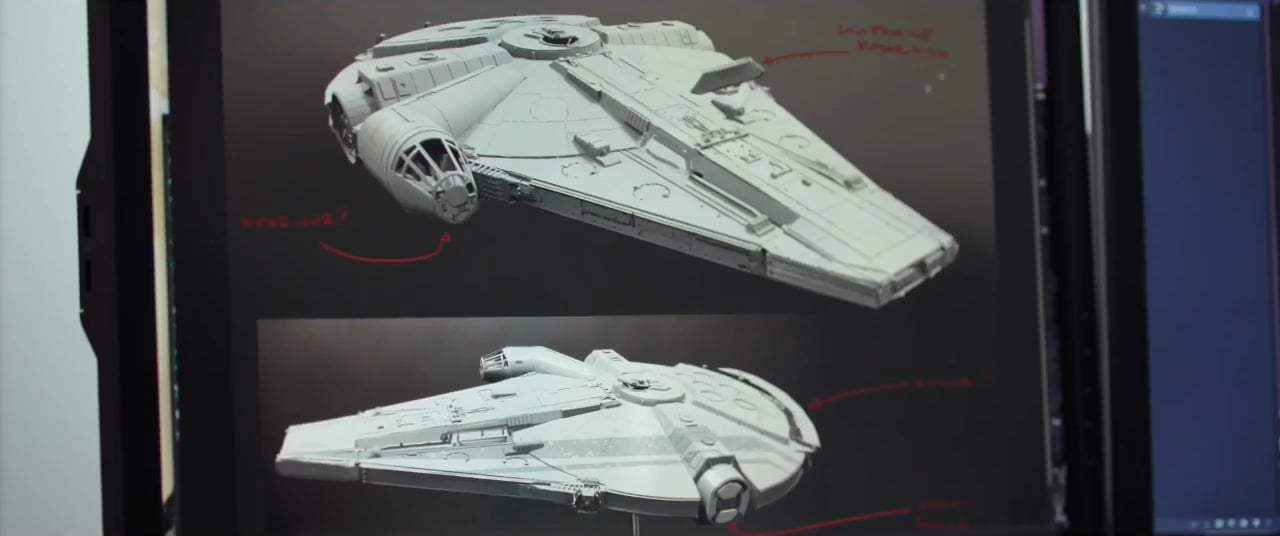 Solo: A Star Wars Story Featurette - New Falcon Design (2018)