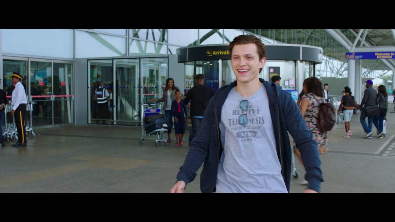 Spider-Man: Far From Home (2019) - Deleted Scene - Plane
