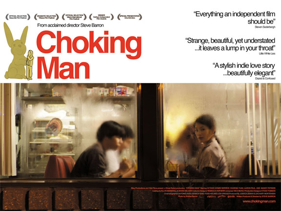 Choking Man Poster #2