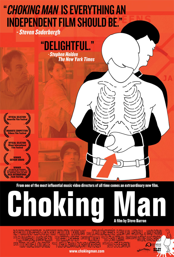 Choking Man Poster #1