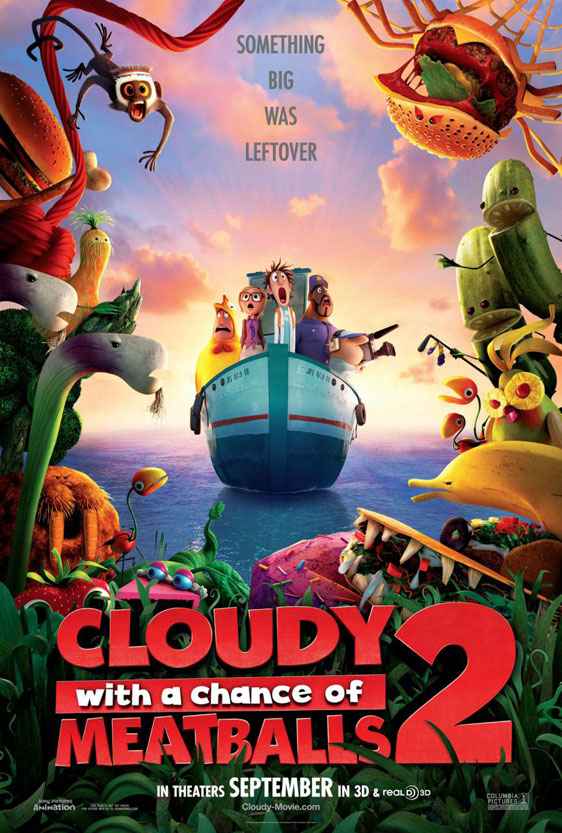 Cloudy with a Chance of Meatballs 2 Poster #1