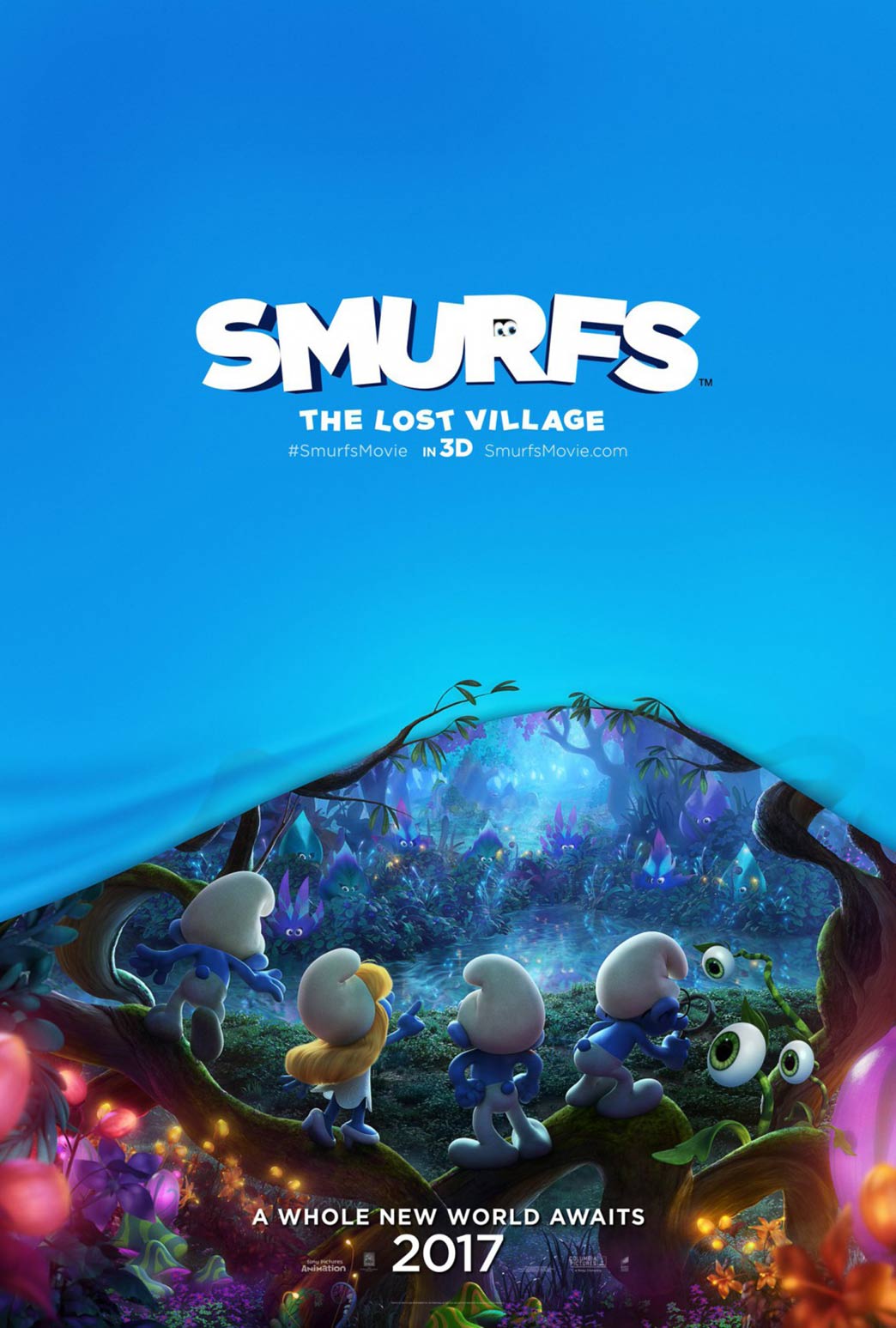 Smurfs: The Lost Village Poster #1