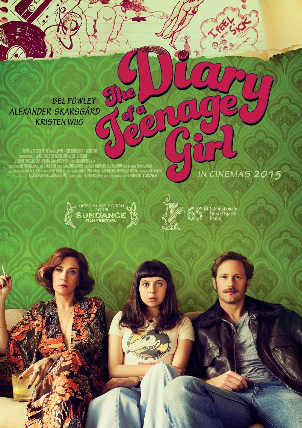 The Diary of a Teenage Girl Poster #3