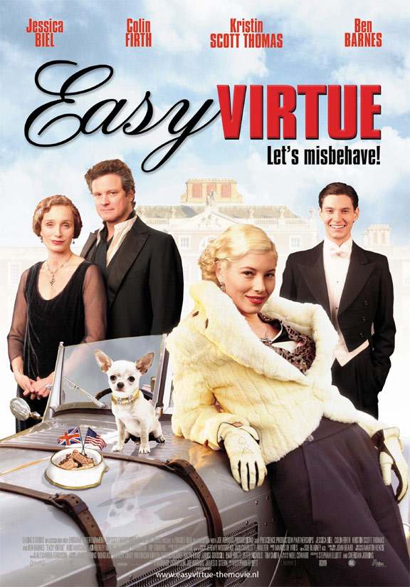 Easy Virtue Poster #4