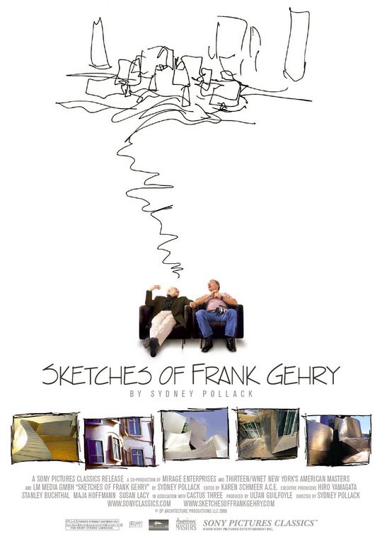 Sketches of Frank Gehry Poster #1