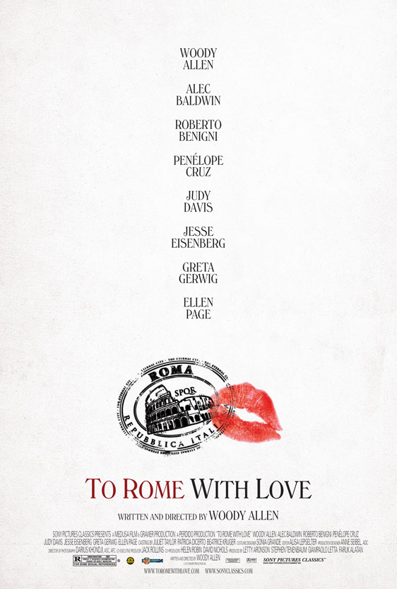 To Rome with Love Poster #1