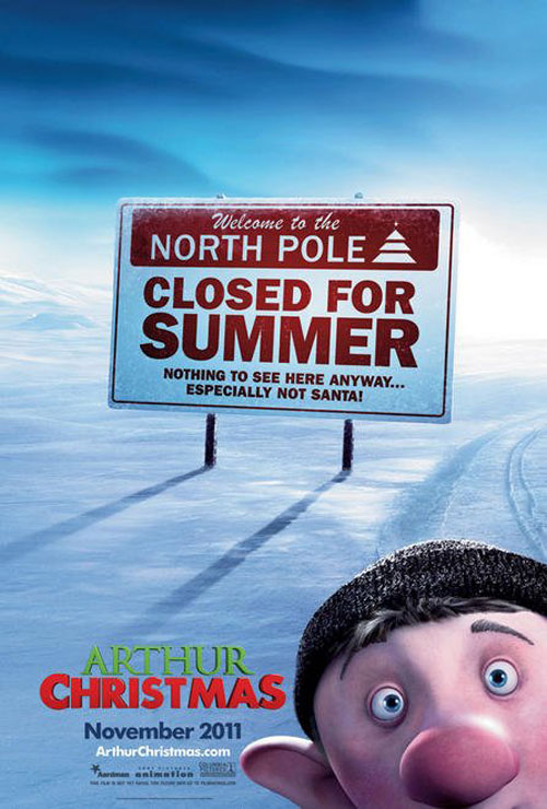 Arthur Christmas Poster #2