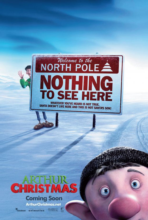 Arthur Christmas Poster #3