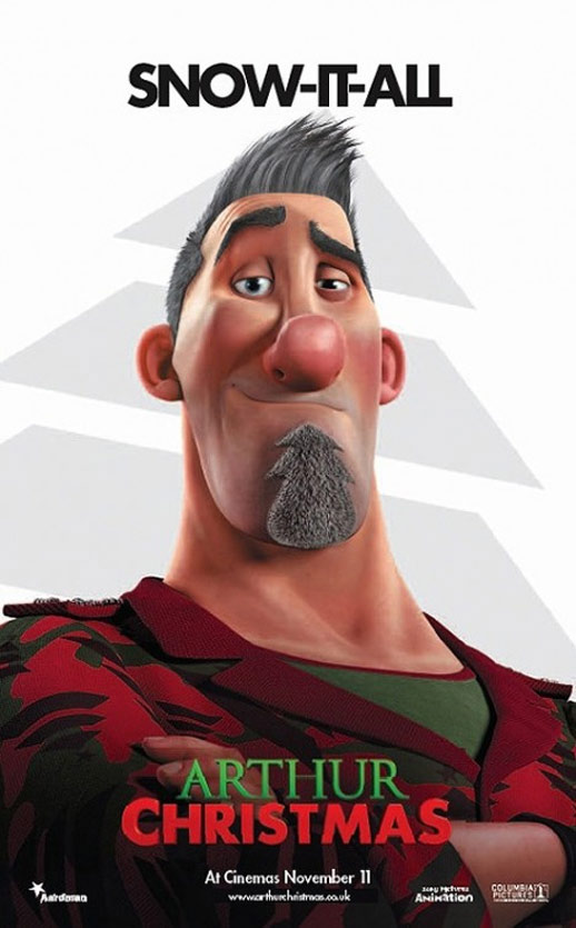 Arthur Christmas Poster #6