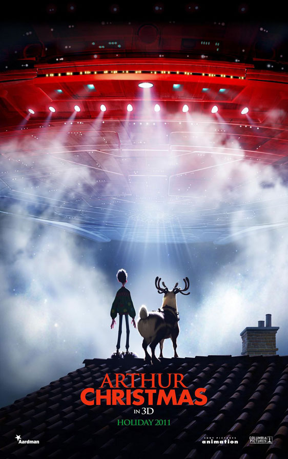 Arthur Christmas Poster #1