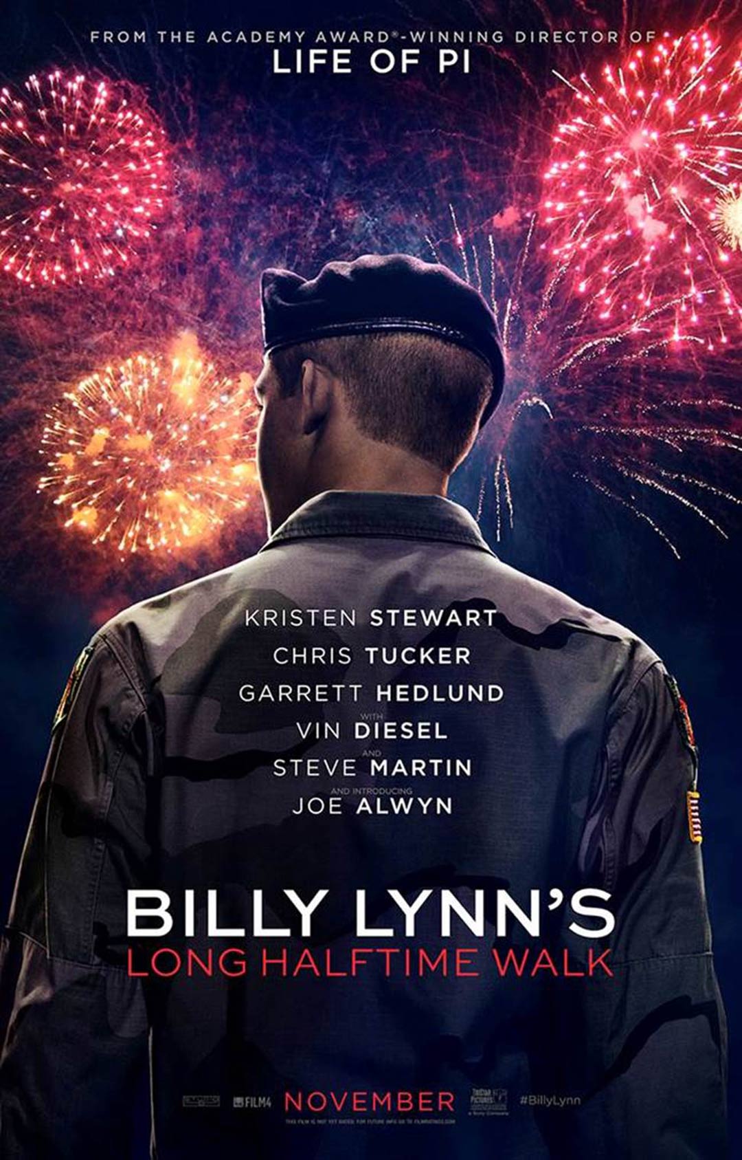 Billy Lynn's Long Halftime Walk Poster #1