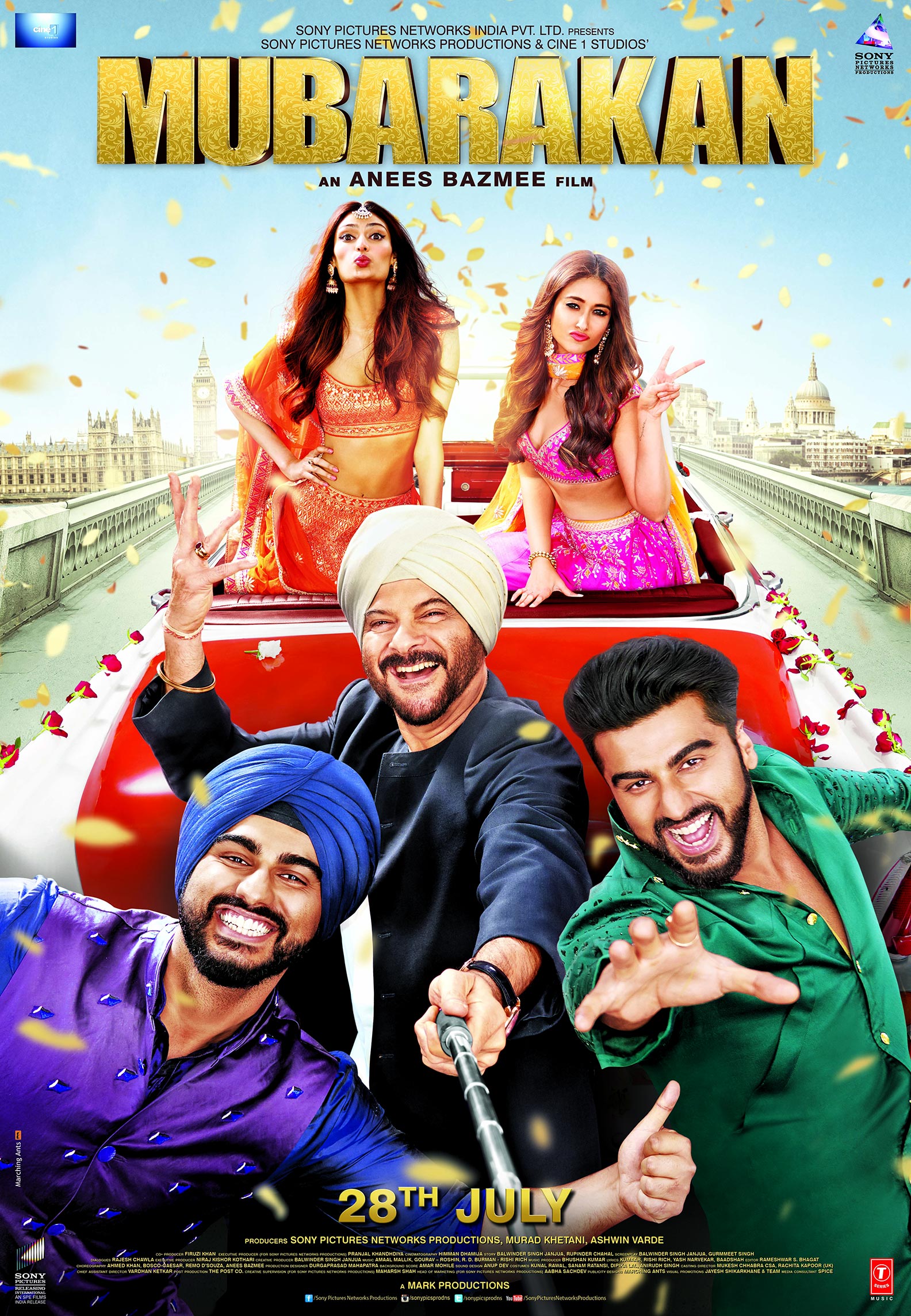 Mubarakan Poster #2