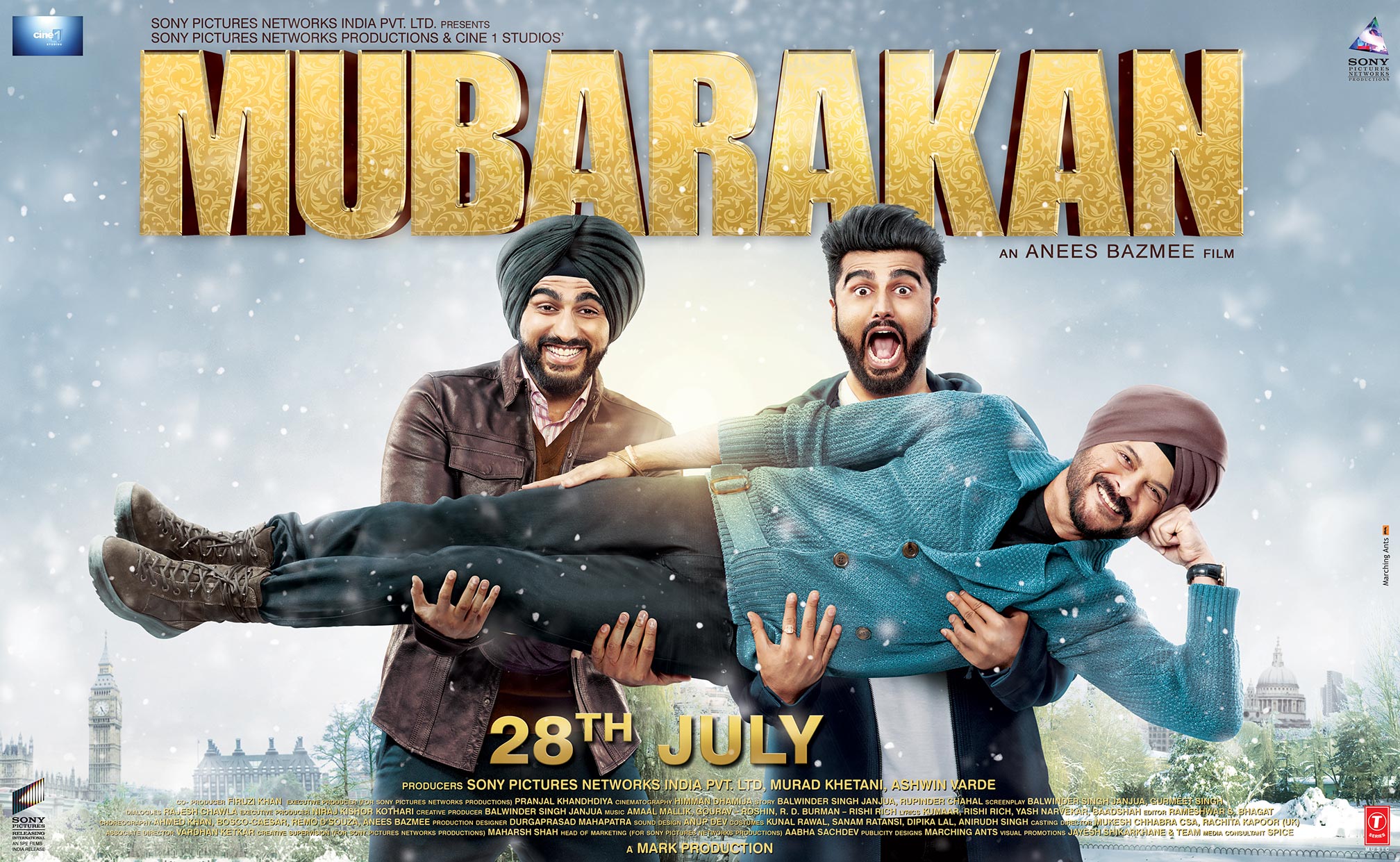 Mubarakan Poster #1